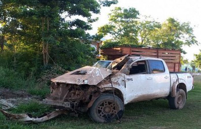 Concepci n del Bermejo camioneta protagoniz un accidente en