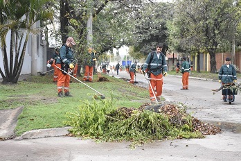 Con mayor personal Resistencia lleva adelante servicios