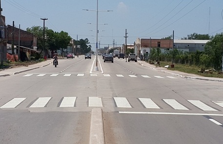 Inaugurar n la repavimentaci n de la avenida Alvear ChacoFederal